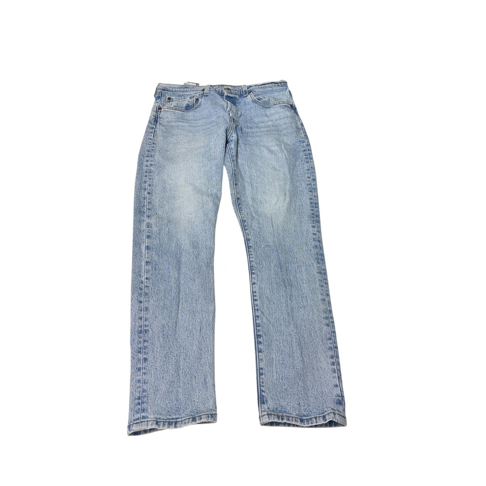 Levis Premium Big E 501 Women Skinny Jeans Light Wash Button Fly W30 L28